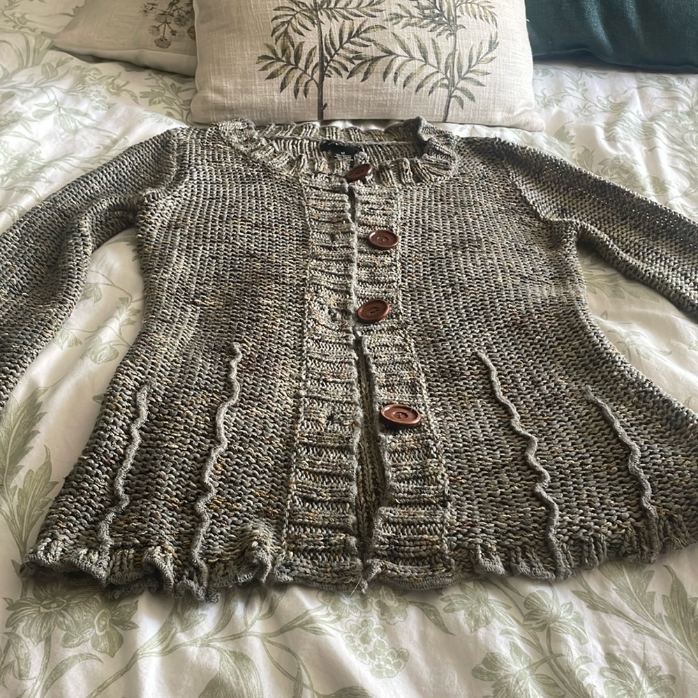 BCBG Boho Cardigan Medium